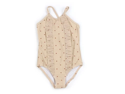 Lil Atelier rose dust hjerte badedragt